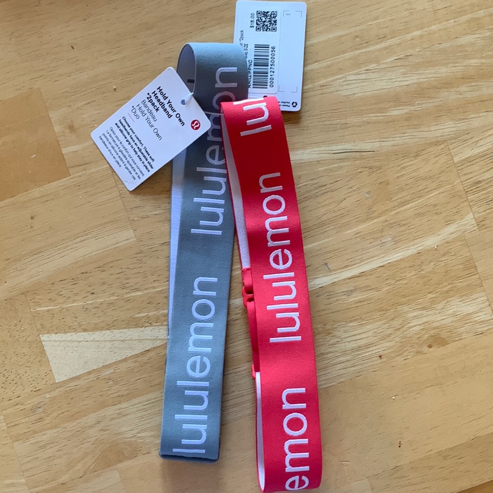Lululemon hold your own headband 2 pack NWT